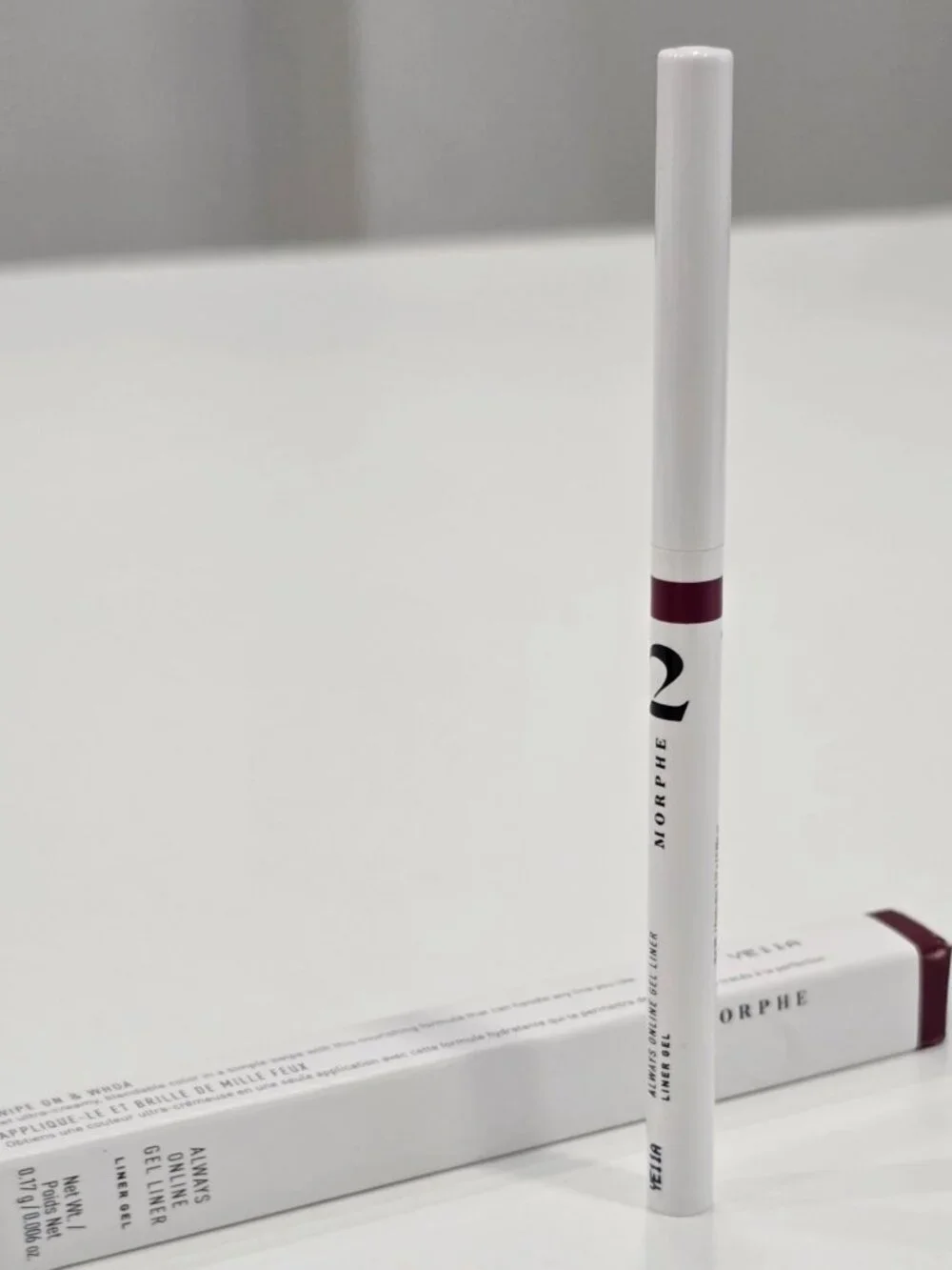 Morphe ✦ Always Online Gel Liner Berry Lush ✦ Ultra‑Creamy Retractable .17g NWT